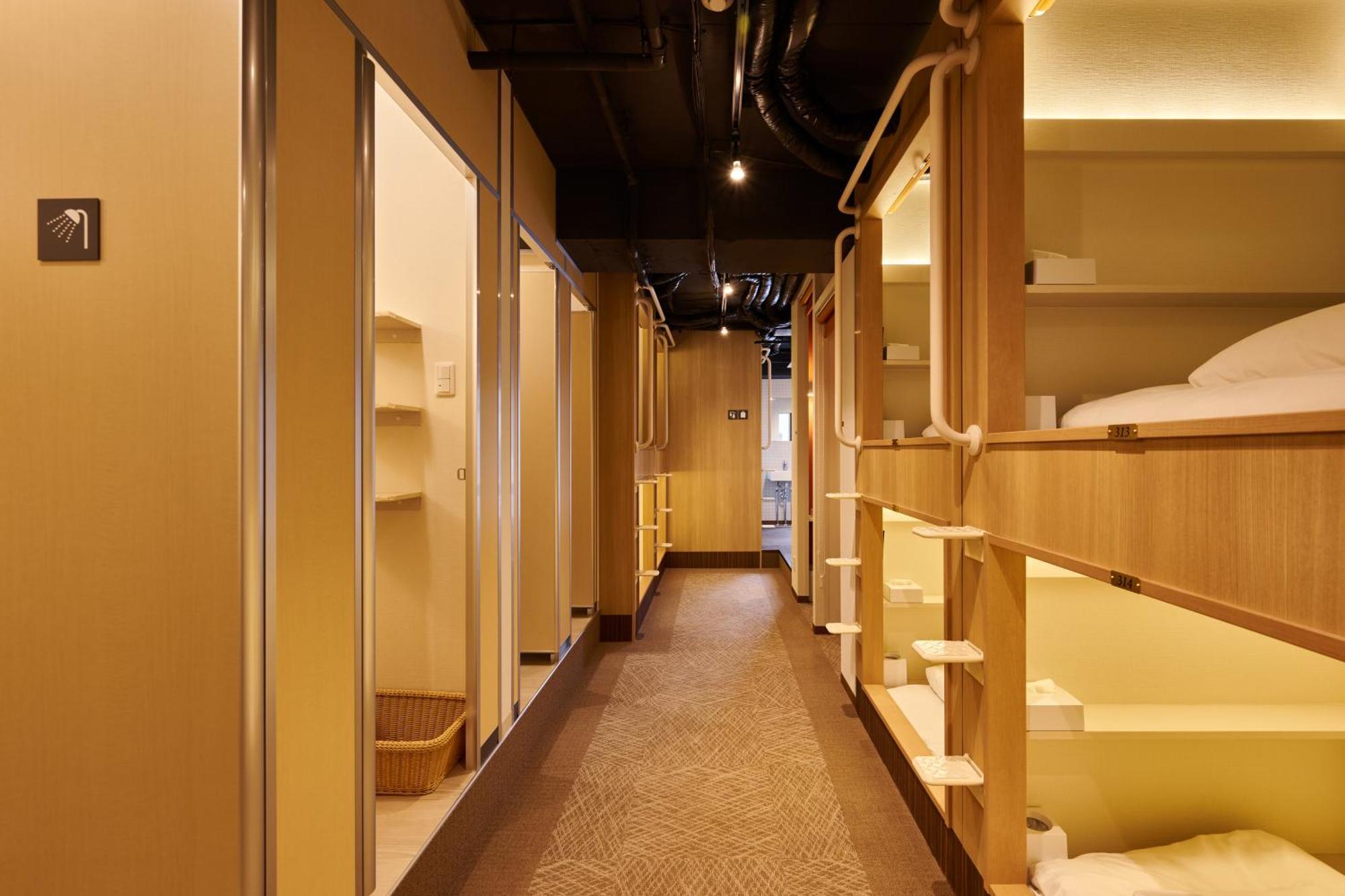 Capsule Hotel Continue Nijojokita Kyōto Exterior foto